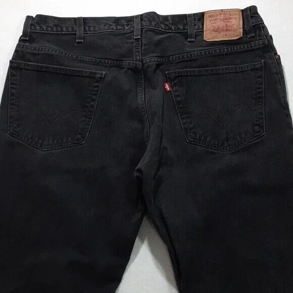 Levi's 505 regular fit jeans size 42X32 black - Picture 5 of 16